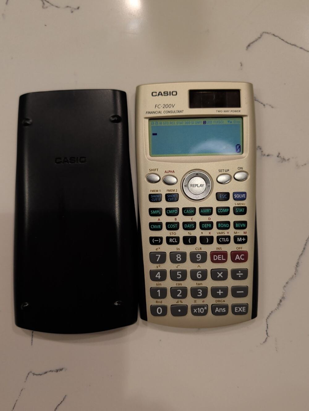 Casio FC-200V Financial Calculator